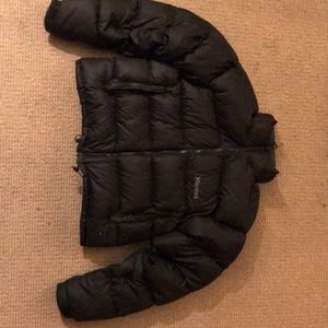 Marmot warm black puffer coat